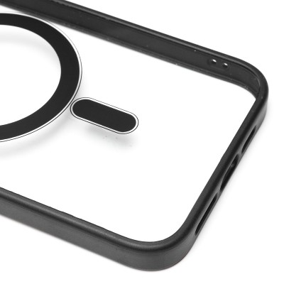 Чехол-накладка для Apple iPhone 14 Plus (черный) - SM004 SafeMag
