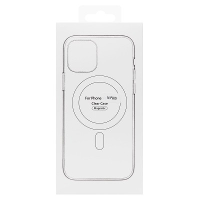 Чехол-накладка для Apple iPhone 14 Plus (черный) - SM004 SafeMag