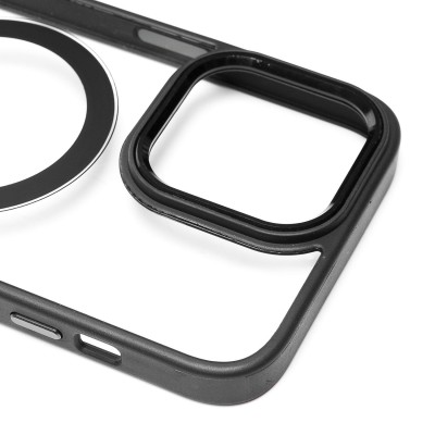 Чехол-накладка для Apple iPhone 14 Pro Max (черный) - SM004 SafeMag Чехол-накладка для Apple iPhone 14 Pro Max (черный) - SM004 SafeMag