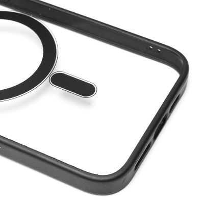 Чехол-накладка для Apple iPhone 14 Pro Max (черный) - SM004 SafeMag Чехол-накладка для Apple iPhone 14 Pro Max (черный) - SM004 SafeMag