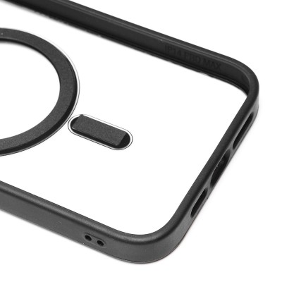 Чехол-накладка для Apple iPhone 14 Pro Max (черный) - SM004 SafeMag Чехол-накладка для Apple iPhone 14 Pro Max (черный) - SM004 SafeMag