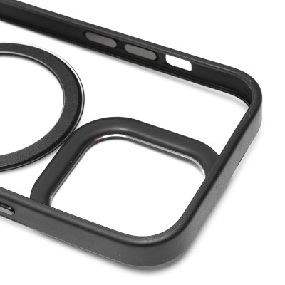 Чехол-накладка для Apple iPhone 14 Pro (черный) - SM004 SafeMag