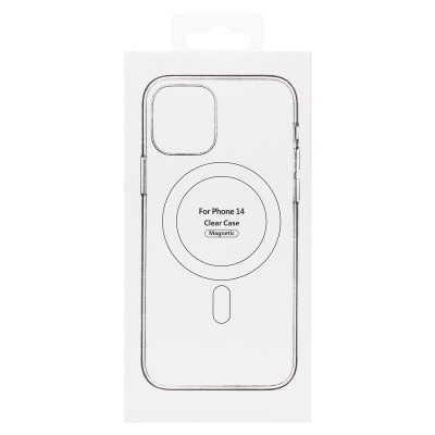 Чехол-накладка для Apple iPhone 14 (черный) - SM004 SafeMag Чехол-накладка для Apple iPhone 14 (черный) - SM004 SafeMag