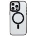 Чехол-накладка для Apple iPhone 15 Pro Max (черный) - SM004 SafeMag