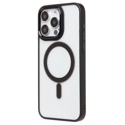 Чехол-накладка для Apple iPhone 15 Pro Max (черный) - SM004 SafeMag