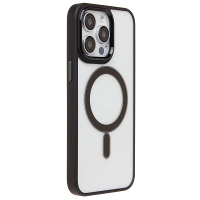 Чехол-накладка для Apple iPhone 15 Pro Max (черный) - SM004 SafeMag