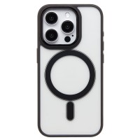Чехол-накладка для Apple iPhone 15 Pro (черный) - SM004 SafeMag