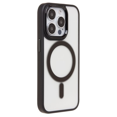 Чехол-накладка для Apple iPhone 15 Pro (черный) - SM004 SafeMag
