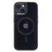 Чехол-накладка для Apple iPhone 15 (черный) - SM004 SafeMag