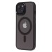 Чехол-накладка для Apple iPhone 15 (черный) - SM004 SafeMag