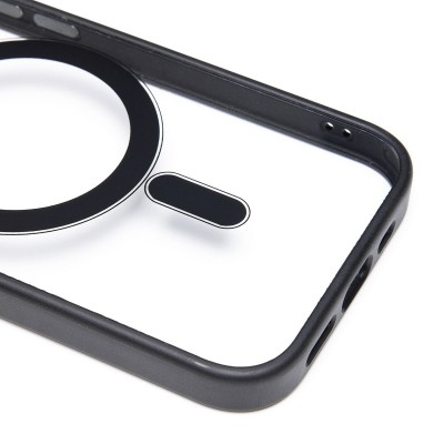 Чехол-накладка для Apple iPhone 15 (черный) - SM004 SafeMag