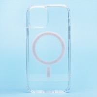 Чехол-накладка для Apple iPhone 12 (прозрачный) - SM006 SafeMag