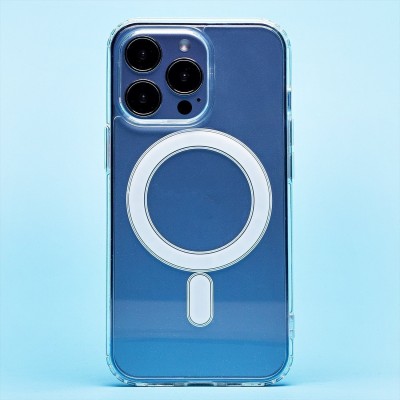 Чехол-накладка для Apple iPhone 13 Pro (прозрачный) - SM006 SafeMag