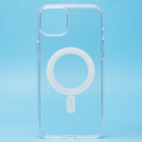 Чехол-накладка для Apple iPhone 14 Plus (прозрачный) - SM006 SafeMag