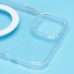 Чехол-накладка для Apple iPhone 14 Plus (прозрачный) - SM006 SafeMag
