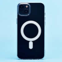 Чехол-накладка для Apple iPhone 15 Plus (прозрачный) - SM006 SafeMag
