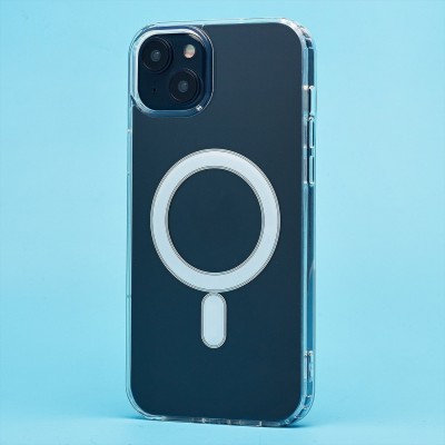Чехол-накладка для Apple iPhone 15 Plus (прозрачный) - SM006 SafeMag
