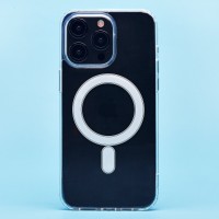 Чехол-накладка для Apple iPhone 15 Pro Max (прозрачный) - SM006 SafeMag