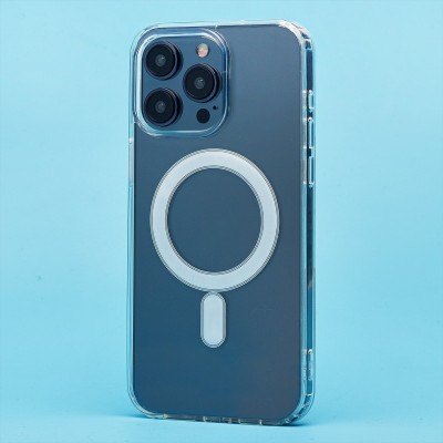 Чехол-накладка для Apple iPhone 15 Pro Max (прозрачный) - SM006 SafeMag