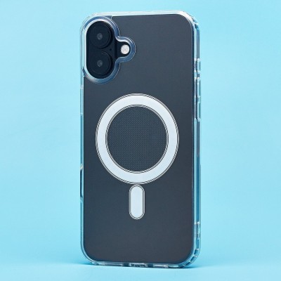 Чехол-накладка для Apple iPhone 16 Plus (прозрачный) - SM006 SafeMag