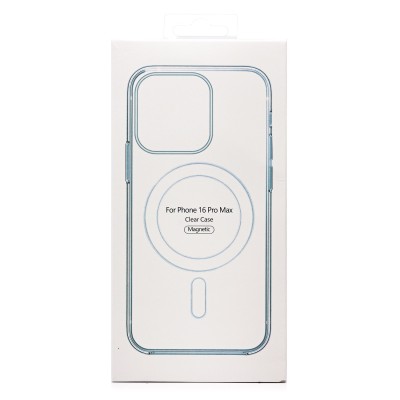 Чехол-накладка для Apple iPhone 16 Pro Max (прозрачный) - SM006 SafeMag