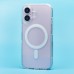Чехол-накладка для Apple iPhone 16 (прозрачный) - SM006 SafeMag