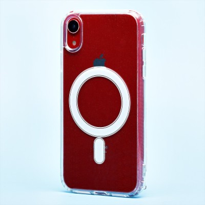 Чехол-накладка для Apple iPhone XR (прозрачный) - SM006 SafeMag