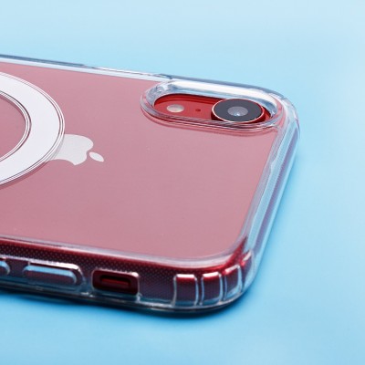 Чехол-накладка для Apple iPhone XR (прозрачный) - SM006 SafeMag