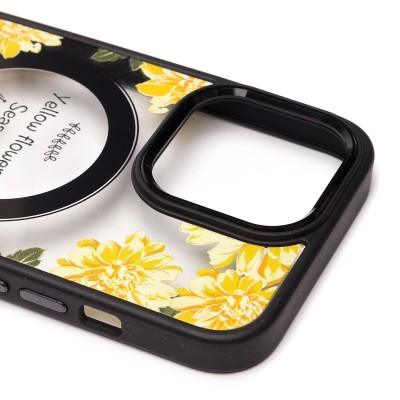 Чехол-накладка для Apple iPhone 13 Pro - (001) (черный) - SM015 SafeMag