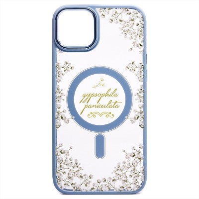 Чехол-накладка для Apple iPhone 14 Plus - (002) (голубой) - SM015 SafeMag