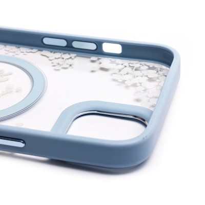 Чехол-накладка для Apple iPhone 14 Plus - (002) (голубой) - SM015 SafeMag