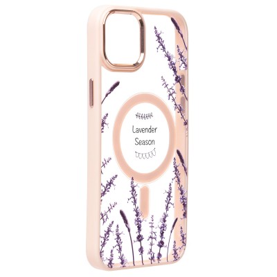 Чехол-накладка для Apple iPhone 14 Plus - (003) (светло-розовый) - SM015 SafeMag