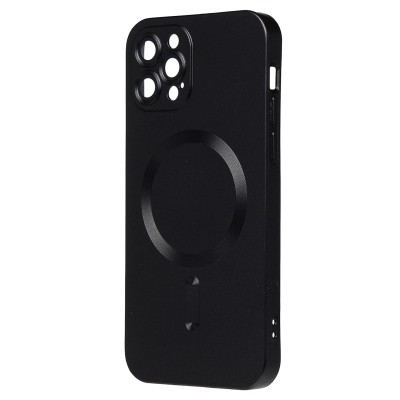 Чехол-накладка для Apple iPhone 12 Pro (черный) - SM020 Matte SafeMag