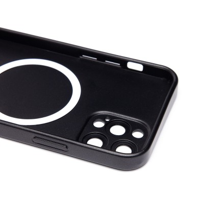 Чехол-накладка для Apple iPhone 12 Pro (черный) - SM020 Matte SafeMag