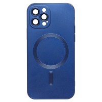Чехол-накладка для Apple iPhone 12 Pro (темно-синий) - SM020 Matte SafeMag Чехол-накладка для Apple iPhone 12 Pro (темно-синий) - SM020 Matte SafeMag