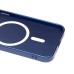 Чехол-накладка для Apple iPhone 12 Pro (темно-синий) - SM020 Matte SafeMag