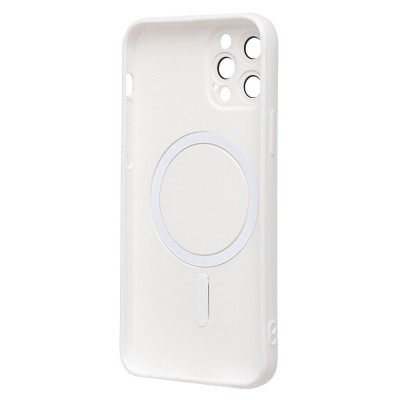 Чехол-накладка для Apple iPhone 12 Pro (белый) - SM020 Matte SafeMag