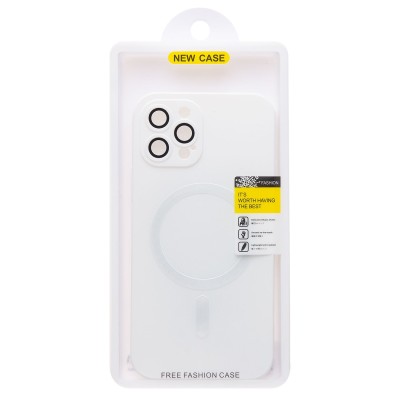 Чехол-накладка для Apple iPhone 12 Pro (белый) - SM020 Matte SafeMag