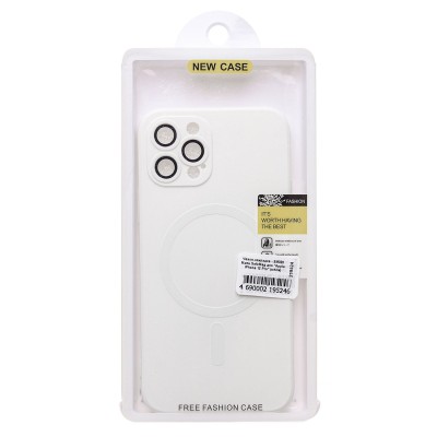 Чехол-накладка для Apple iPhone 12 Pro (белый) - SM020 Matte SafeMag
