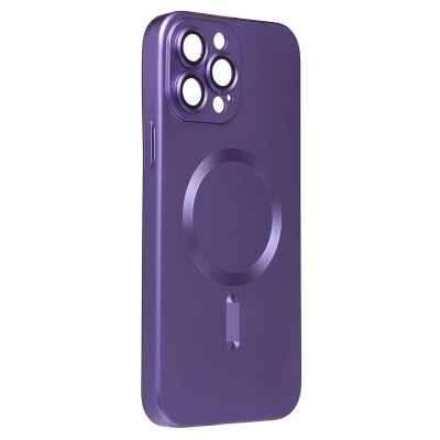 Чехол-накладка для Apple iPhone 13 Pro Max (сиреневый) - SM020 Matte SafeMag