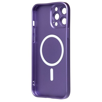 Чехол-накладка для Apple iPhone 13 Pro Max (сиреневый) - SM020 Matte SafeMag