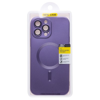 Чехол-накладка для Apple iPhone 13 Pro Max (сиреневый) - SM020 Matte SafeMag