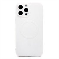 Чехол-накладка для Apple iPhone 13 Pro Max (белый) - SM020 Matte SafeMag