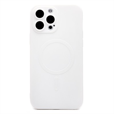 Чехол-накладка для Apple iPhone 13 Pro Max (белый) - SM020 Matte SafeMag