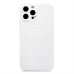 Чехол-накладка для Apple iPhone 13 Pro Max (белый) - SM020 Matte SafeMag