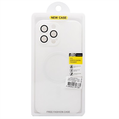 Чехол-накладка для Apple iPhone 13 Pro Max (белый) - SM020 Matte SafeMag Чехол-накладка для Apple iPhone 13 Pro Max (белый) - SM020 Matte SafeMag