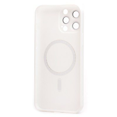 Чехол-накладка для Apple iPhone 13 Pro Max (белый) - SM020 Matte SafeMag Чехол-накладка для Apple iPhone 13 Pro Max (белый) - SM020 Matte SafeMag