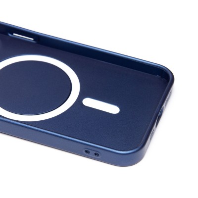 Чехол-накладка для Apple iPhone 13 Pro (темно-синий) - SM020 Matte SafeMag