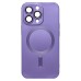 Чехол-накладка для Apple iPhone 13 Pro (сиреневый) - SM020 Matte SafeMag