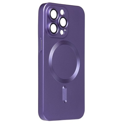 Чехол-накладка для Apple iPhone 13 Pro (сиреневый) - SM020 Matte SafeMag